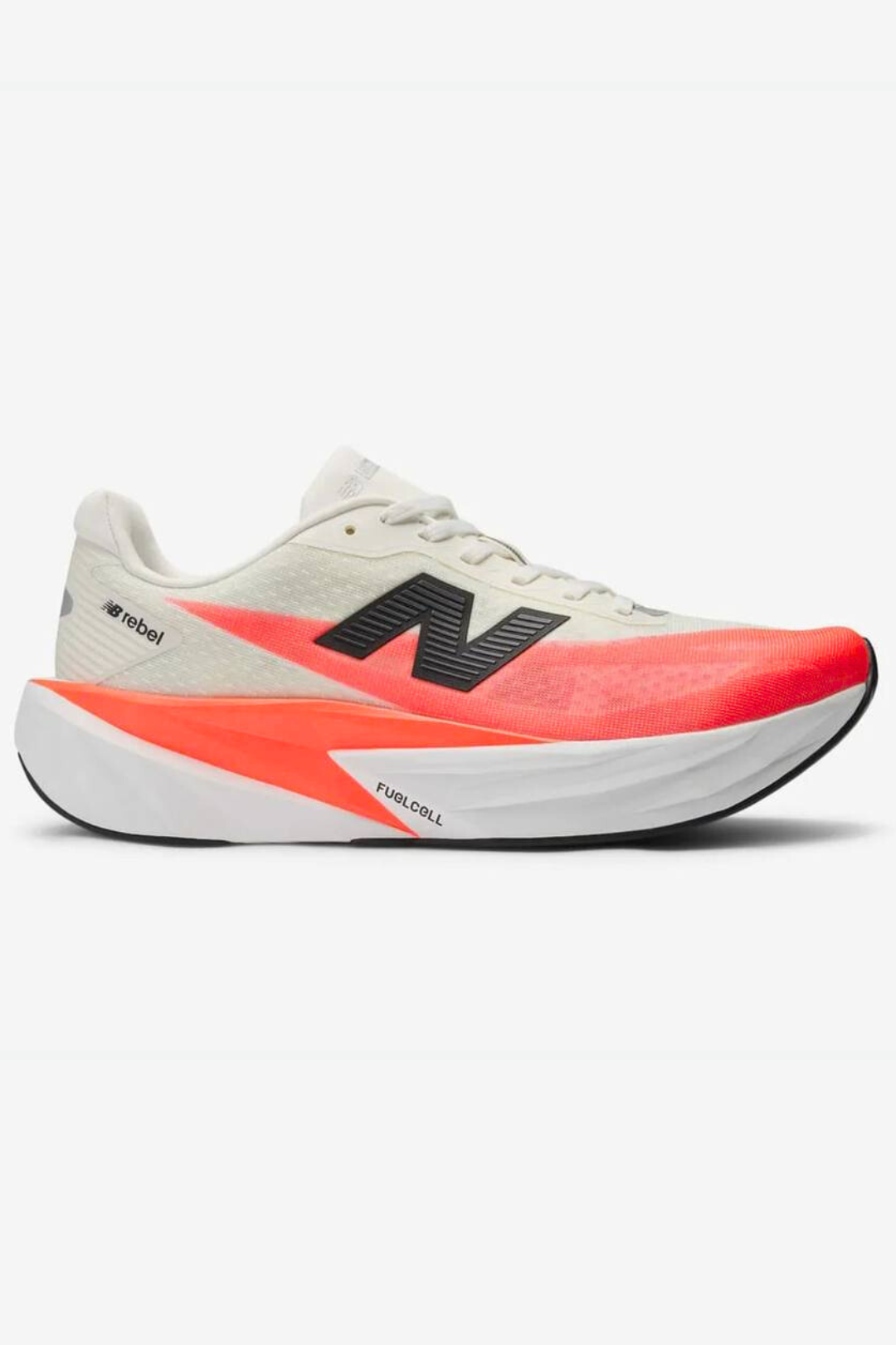 New Balance Fuelcell Rebel V5 - Branco/Vermelho