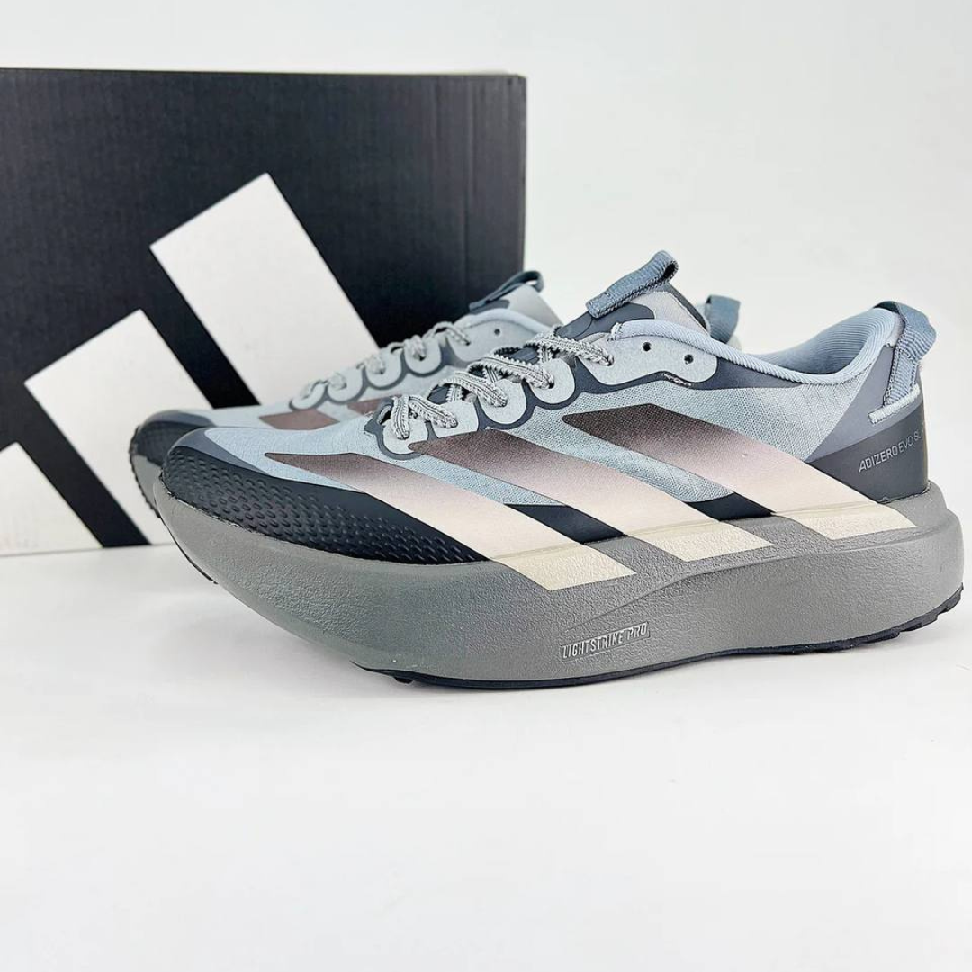 Adidas Adizero EVO SL ATR - Cinza/Off White