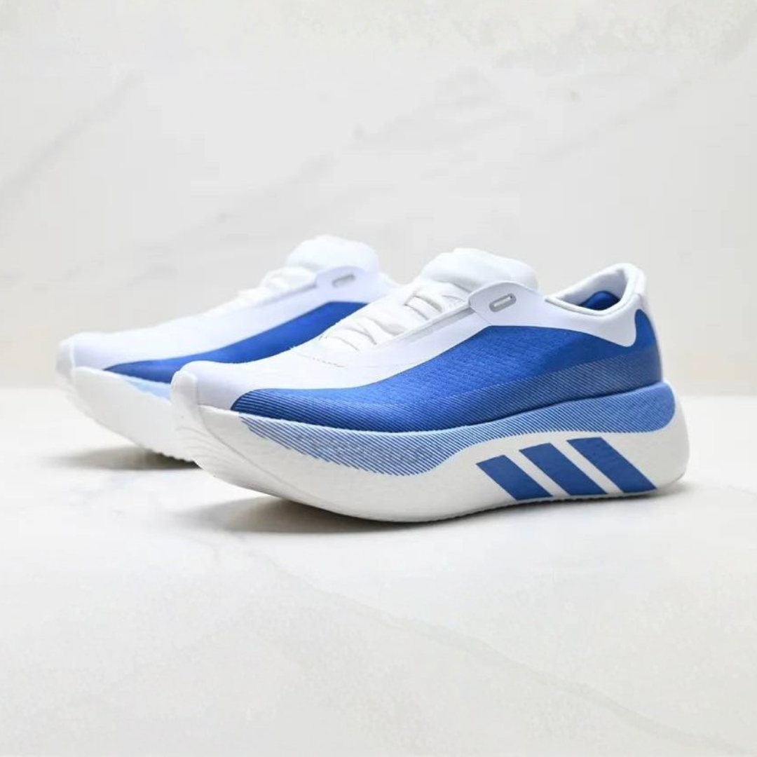 Adidas Hyperboost Edge - Branco/Azul Marinho