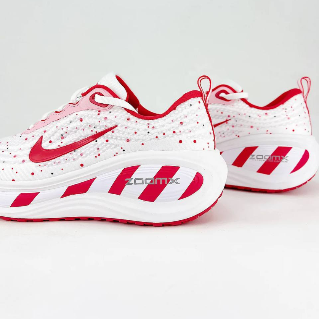 Nike Vomero Plus - Branco/Vermelho Carmim