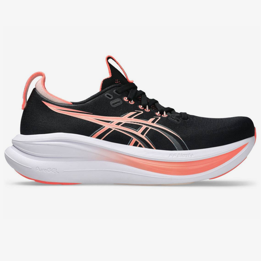 Asics Gel - Nimbus 28 - Preto/Laranja
