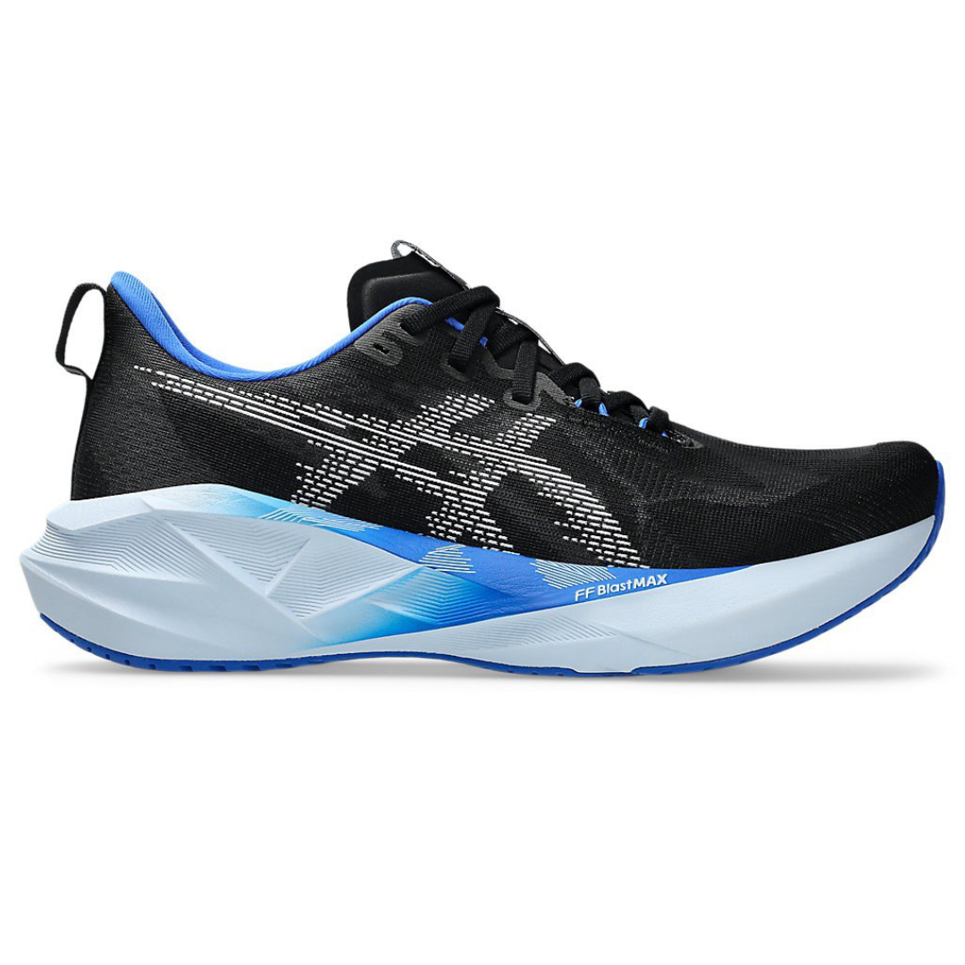 Asics Novablast 5 - Preto com Azul
