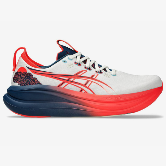 Asics Gel - Nimbus 28 - Cream/Flash Coral