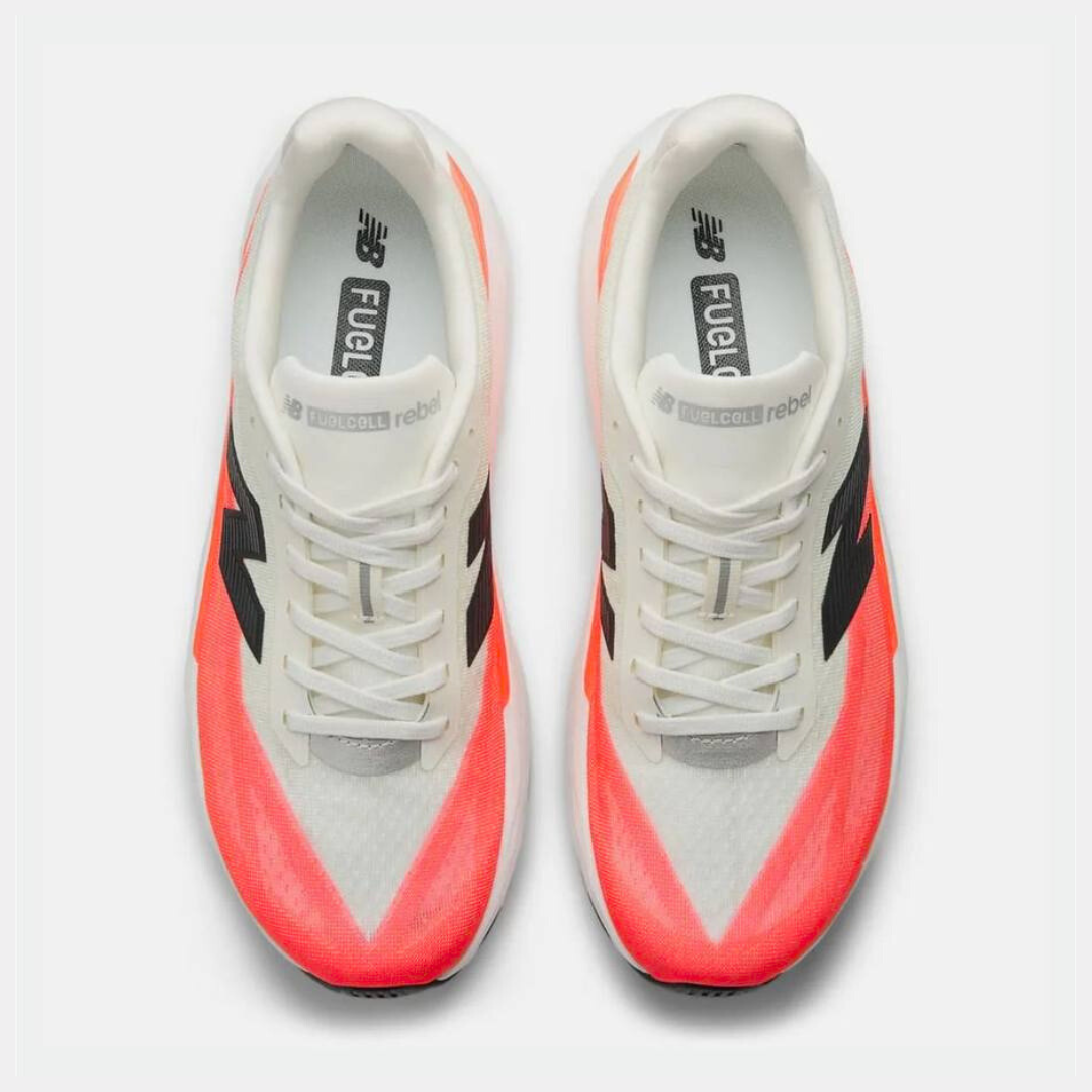 New Balance Fuelcell Rebel V5 - Branco/Vermelho