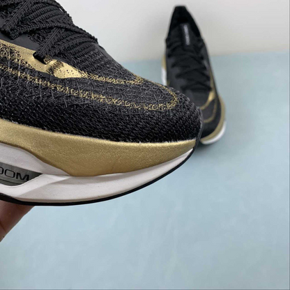 Nike Air Zoom Alphafly Next%2 - Preto/Dourado
