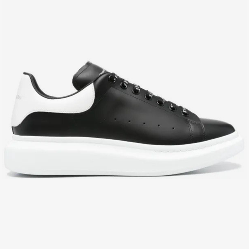 Alexander McQueen Tênis Oversized com cadarço - Preto/Branco