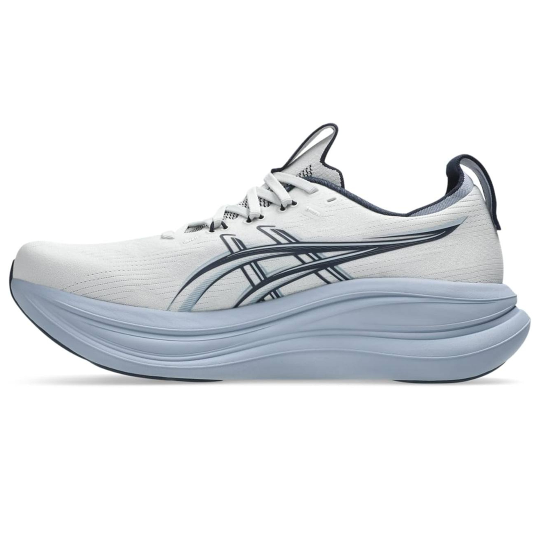 Asics Gel - Nimbus 28 - Branco/Cinza/Azul