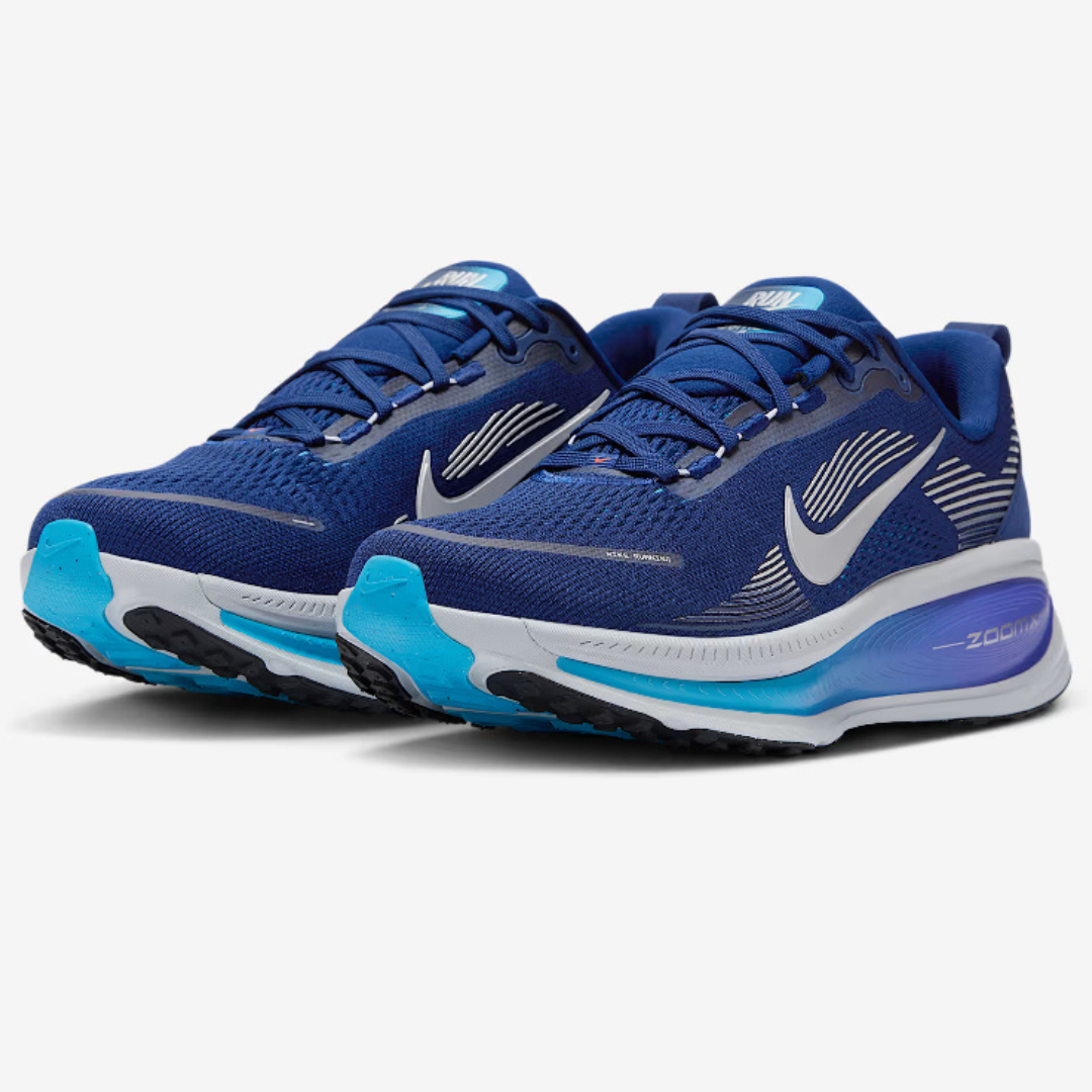 Nike Vomero 18 - Azul/Cinza Metálico