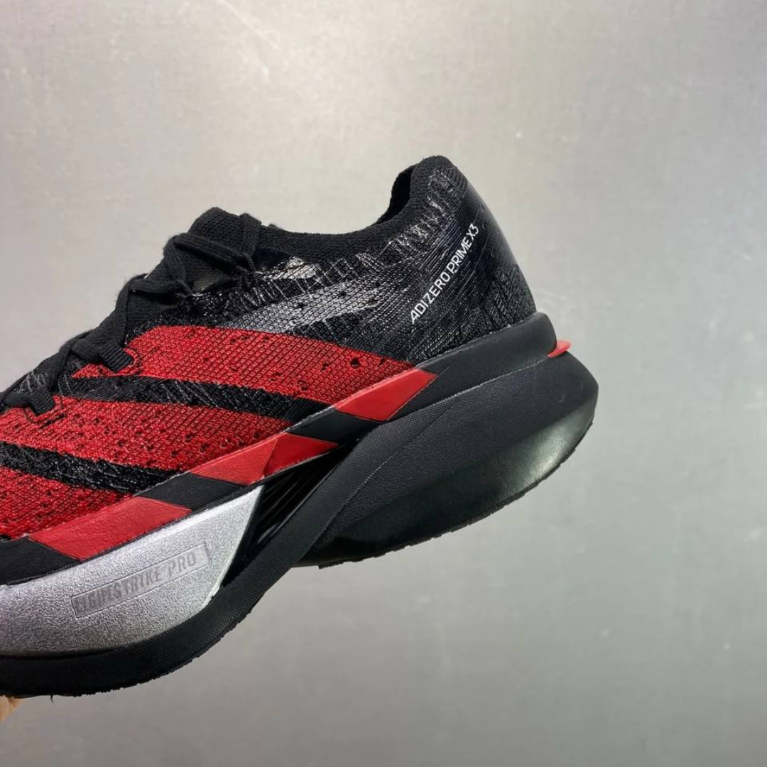 Adidas Adizero Prime X3 Strung - Preto/Vermelho