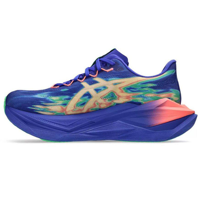 Asics Superblast 3 - Unissex - Azul/Laranja Claro