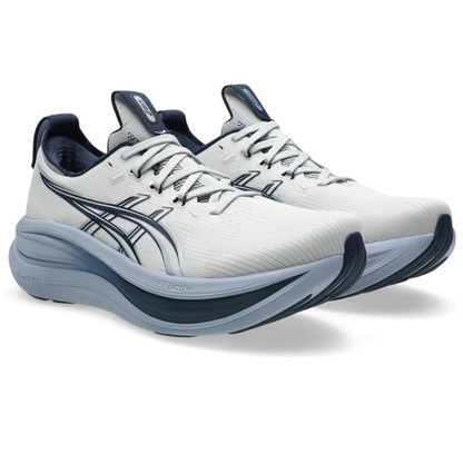 Asics Gel - Nimbus 28 - Branco/Cinza/Azul