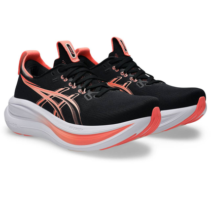 Asics Gel - Nimbus 28 - Preto/Laranja