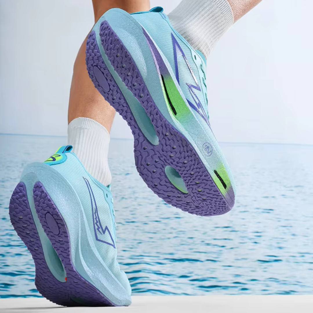 Tênis CHUNTA Carbon Marathon - Azul/Roxo