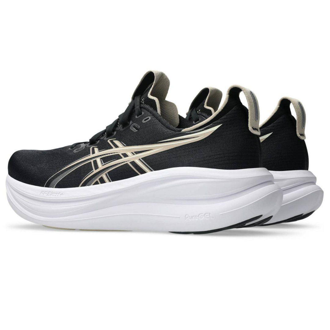 Asics Gel - Nimbus 28 - Preto/Bege