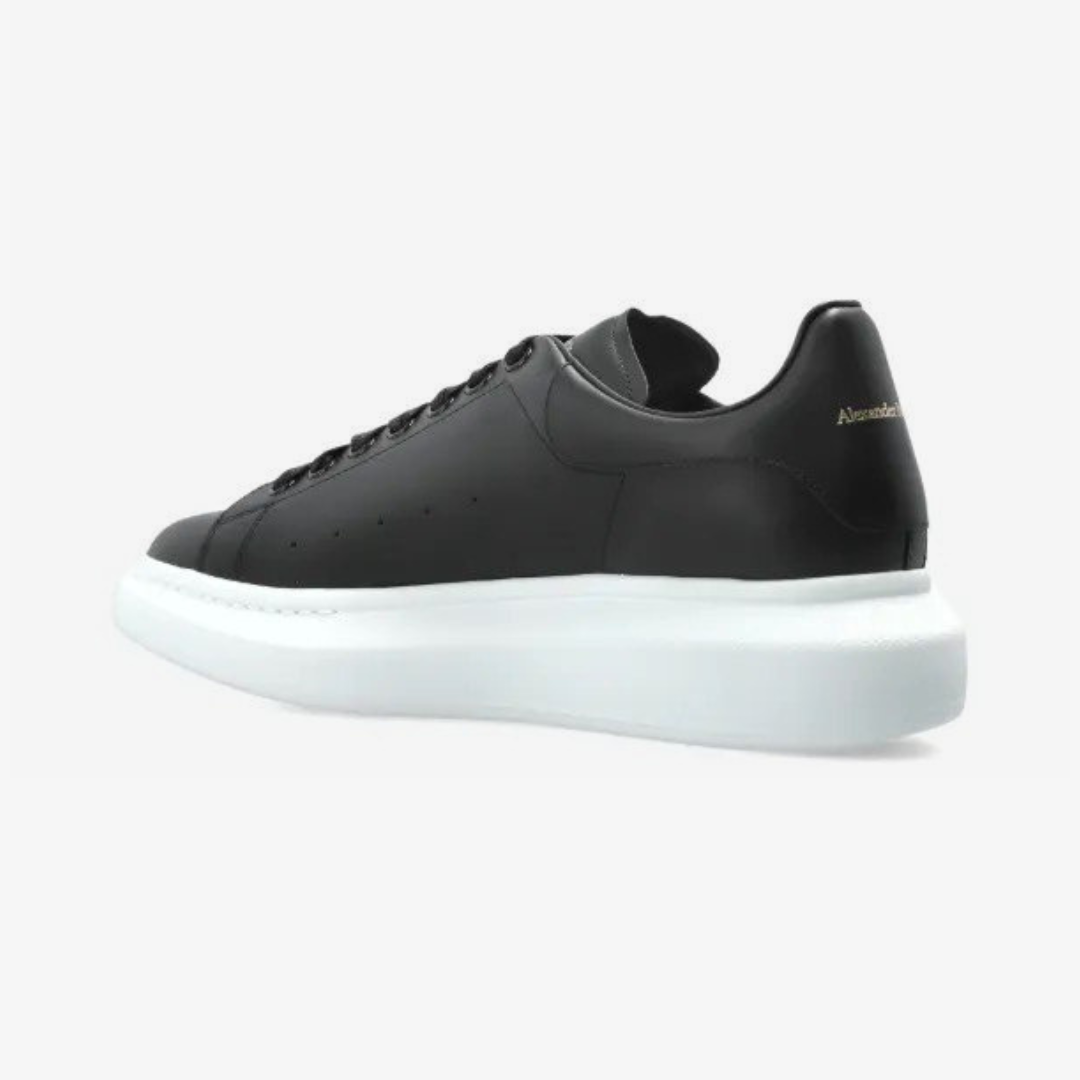 Alexander McQueen Tênis Oversized com cadarço - Black/White