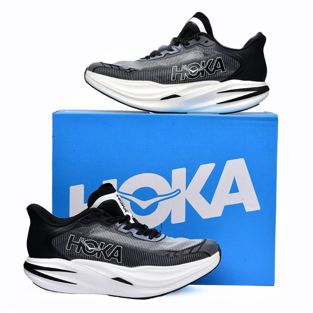 Hoka Cielo X1 2.0 Unissex - Preto/Branco
