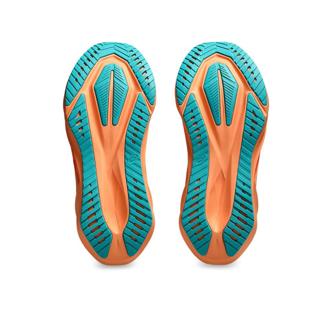 Asics Novablast 5 - Verde com Laranja
