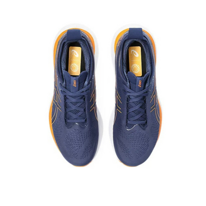Asics Gel - Nimbus™ 25 Azul Marinho e Laranja