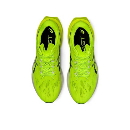 Asics Novablast 3 Verde fluorescente e Preto