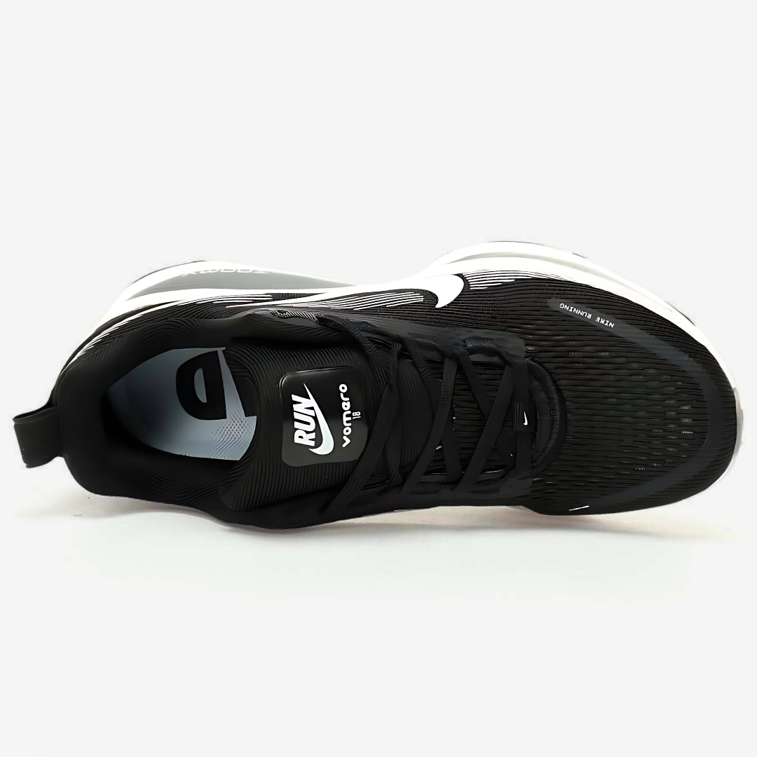 Nike Vomero 18 - Preto/Branco/Cinza