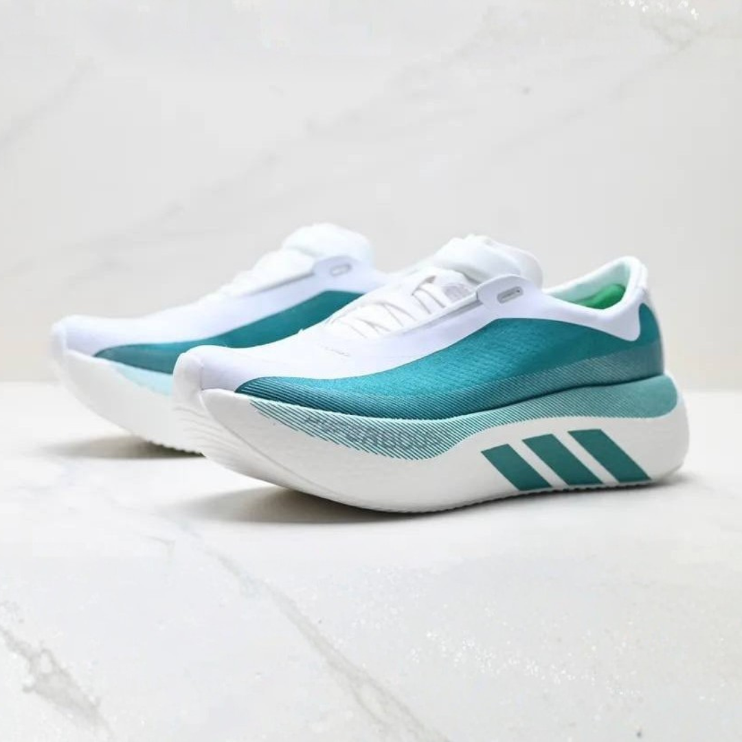 Adidas Hyperboost Edge - Branco/Verde Escuro