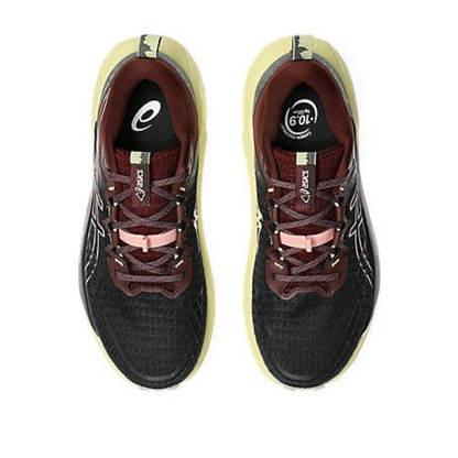 Asics Gel Trabuco 13 - Preto/Vermelho Vinho/Amarelo