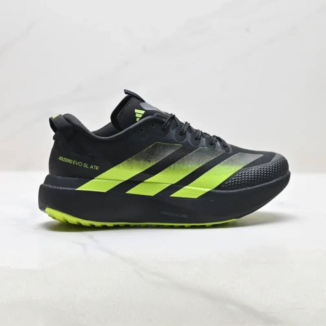 Adidas Adizero EVO SL ATR - Preto/Verde Neon