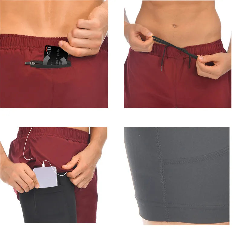 Shorts Masculino Fort Motion 2 em 1