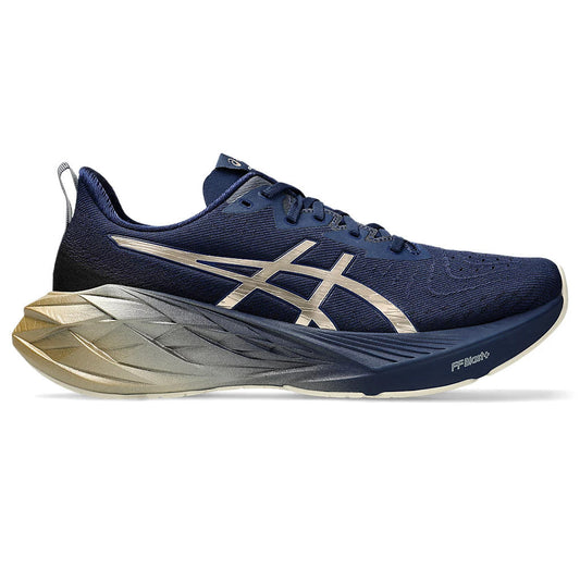 Asics Novablast™ 4 Platinum Azul Marinho Dourado