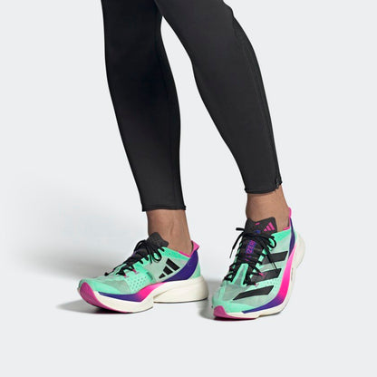 Adidas Adizero Adios Pro 3 - Verde Água/Preto/Rosa