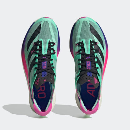 Adidas Adizero Adios Pro 3 - Verde Água/Preto/Rosa