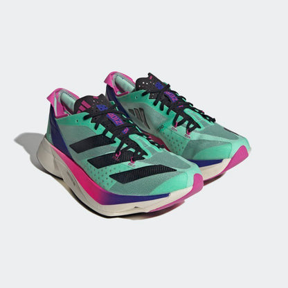 Adidas Adizero Adios Pro 3 - Verde Água/Preto/Rosa