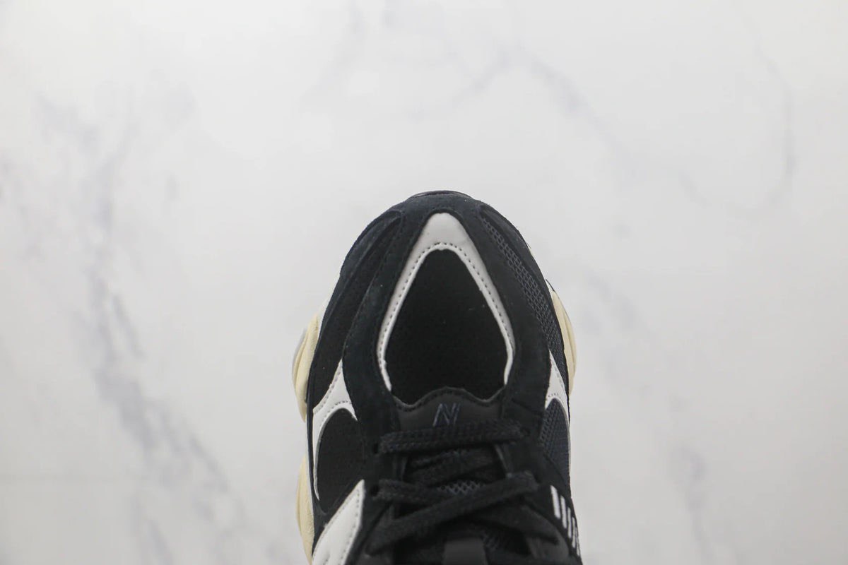 New Balance 9060 Sea Salt Black White